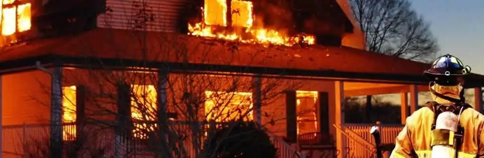 fire damage repair emergency response at a residential property affected by an active house fire in Des Moines, IA